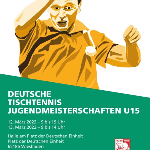 12. + 13. MÄRZ – DEUTSCHE MEISTERSCHAFTEN DER MÄDCHEN UND JUNGEN U15 IN WIESBADEN