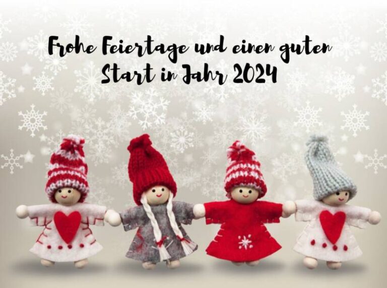 Das gesamte Team wünscht euch frohe Festtage…