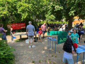 Tischtennis begeistert beim Schulfest der Otto-Stückrath-Schule